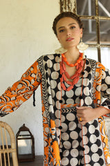 3 Piece Unstitched Printed Lawn Suit with Printed Lawn Dupatta CL-52527