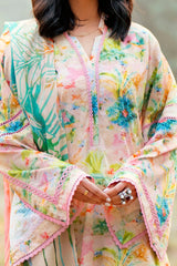 3 Piece Unstitched Printed Lawn Suit CL-52432