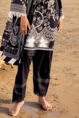 3 Piece Unstitched Printed Lawn Suit B-52009