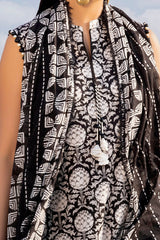 3 Piece Unstitched Printed Lawn Suit B-52013