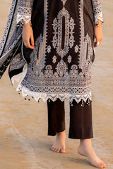 3 Piece Unstitched Printed Lawn Suit B-52014