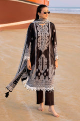 3 Piece Unstitched Printed Lawn Suit B-52014