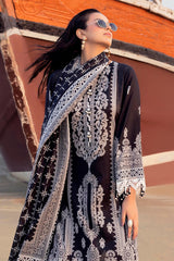 3 Piece Unstitched Printed Lawn Suit B-52014