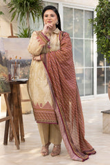 3 Piece Unstitched Printed Lawn Suit CL-52625