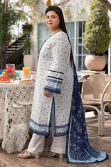3 Piece Unstitched Printed Lawn Suit CL-52674