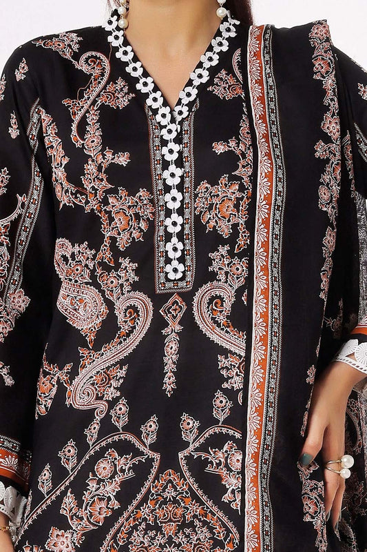 3 Piece Unstitched Printed Lawn Suit CLP-42178