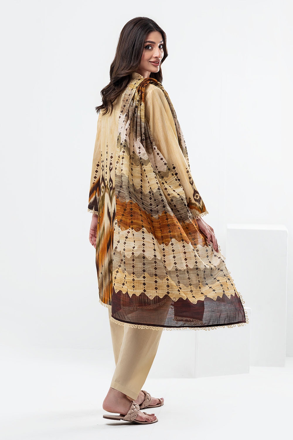 3 Piece Unstitched Printed Lawn Suit CLP-42200