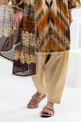 3 Piece Unstitched Printed Lawn Suit CLP-42200