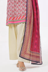 3 Piece Unstitched Printed Lawn Suit CLP-42202