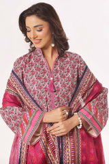 3 Piece Unstitched Printed Lawn Suit CLP-42202