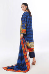 3 Piece Unstitched Printed Lawn Suit CLP-42210