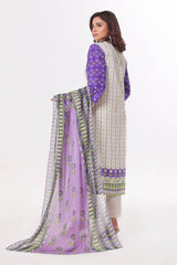 3 Piece Unstitched Printed Lawn Suit CLP-42215