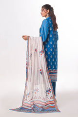 3 Piece Unstitched Printed Lawn Suit CLP-42218