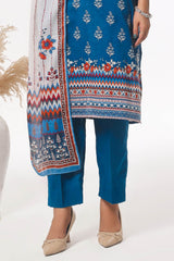 3 Piece Unstitched Printed Lawn Suit CLP-42218