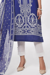 3 Piece Unstitched Printed Lawn Suit CLP-42228
