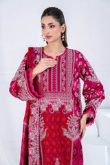 3 Piece Unstitched Printed Lawn Suit CLP-42237