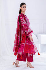 3 Piece Unstitched Printed Lawn Suit CLP-42237