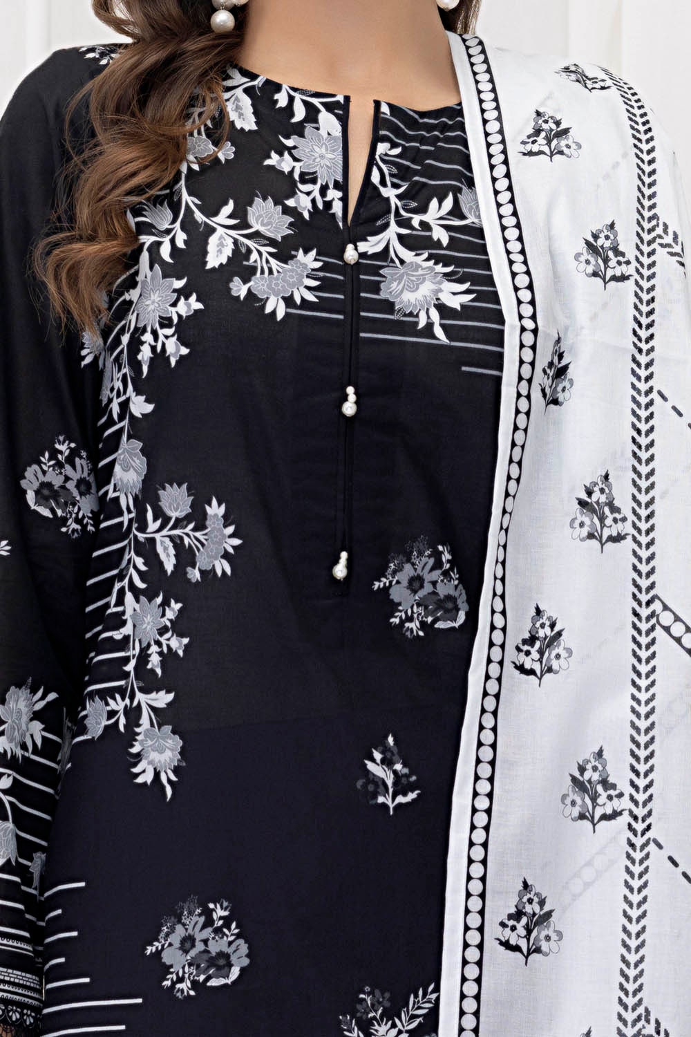 3 Piece Unstitched Printed Lawn Suit CLP-52002
