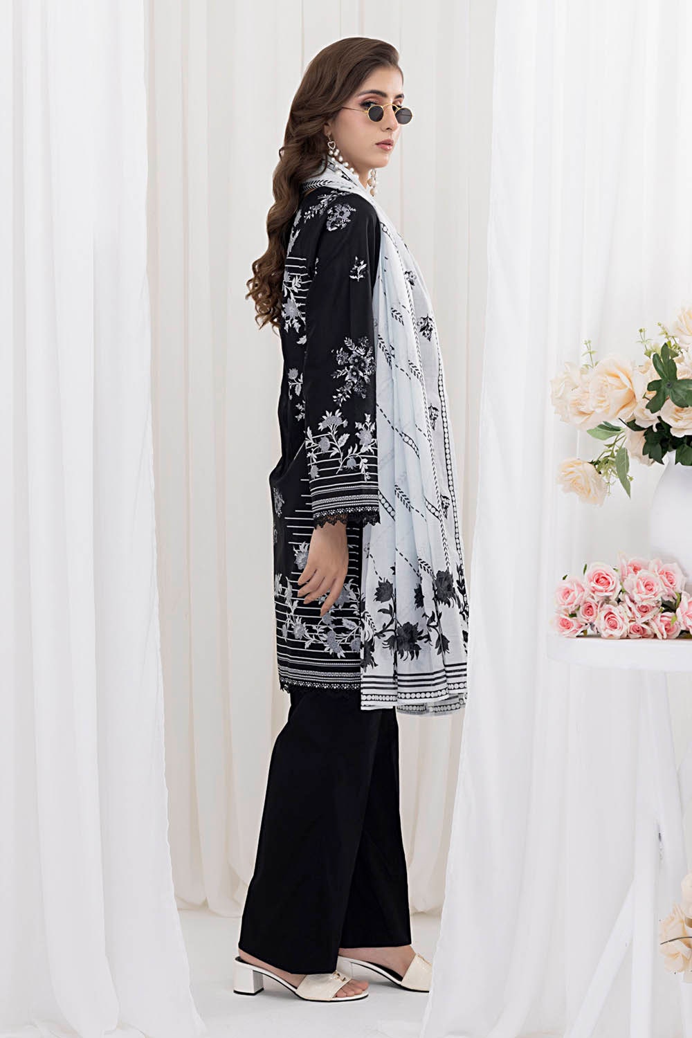 3 Piece Unstitched Printed Lawn Suit CLP-52002