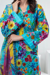 3 Piece Unstitched Printed Lawn Suit CLP-52006