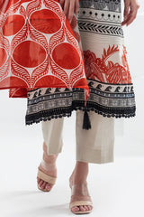 3 Piece Unstitched Printed Lawn Suit CLP-52007
