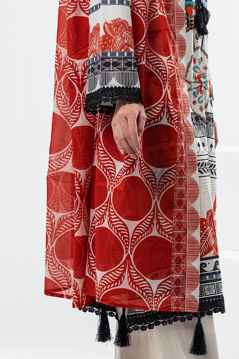 3 Piece Unstitched Printed Lawn Suit CLP-52007