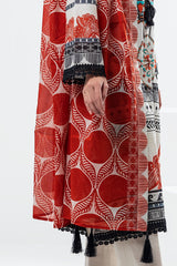 3 Piece Unstitched Printed Lawn Suit CLP-52007