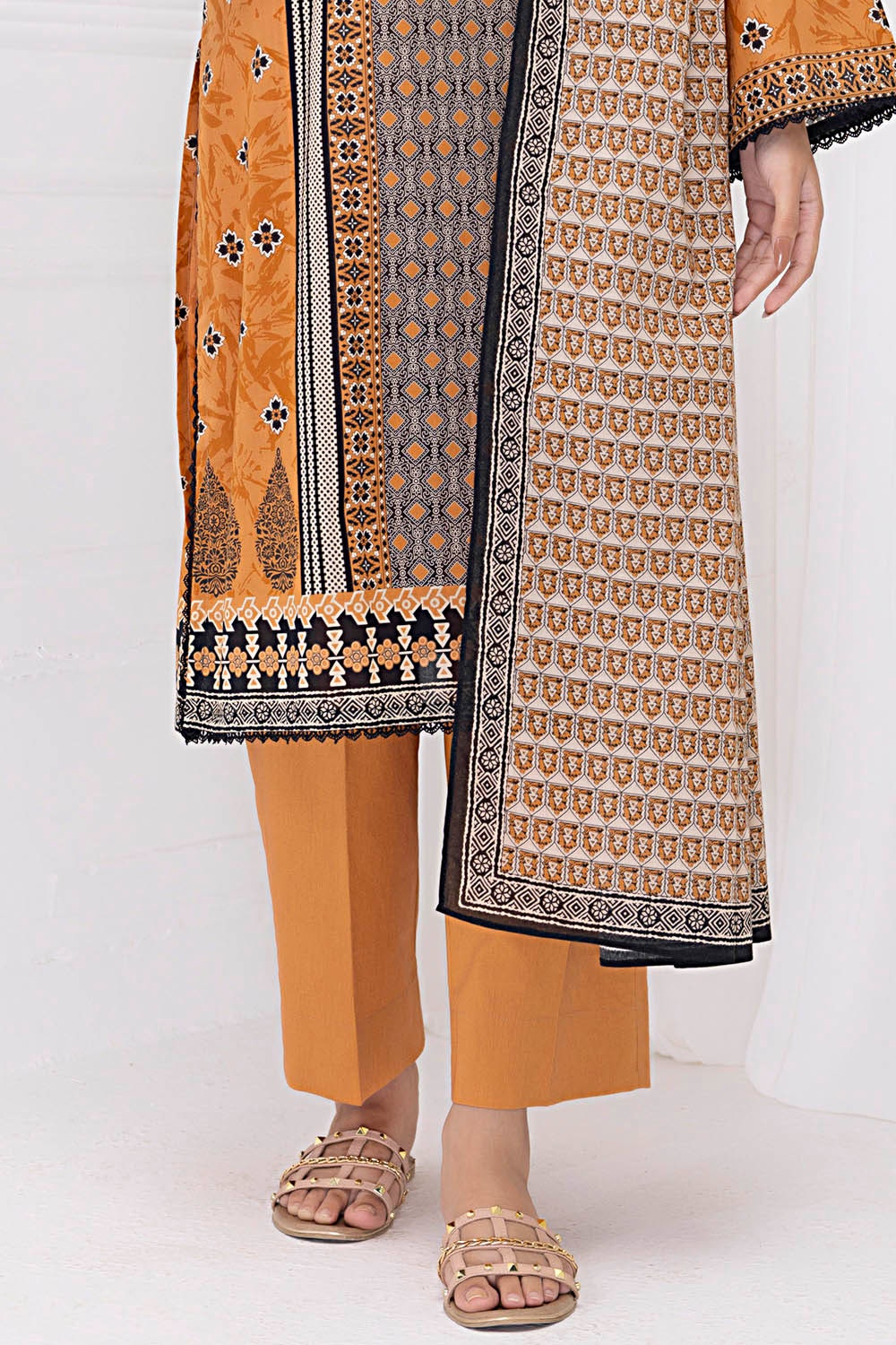 3 Piece Unstitched Printed Lawn Suit CLP-52048