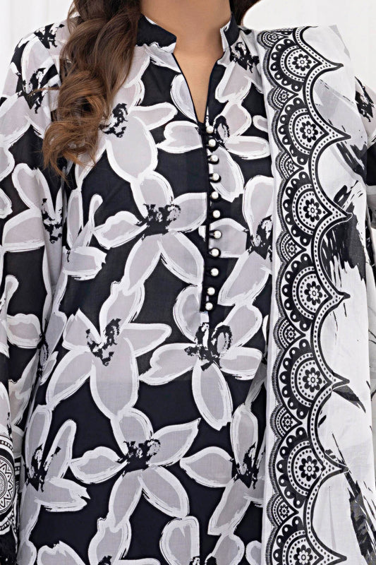 3 Piece Unstitched Printed Lawn Suit CLP-52050