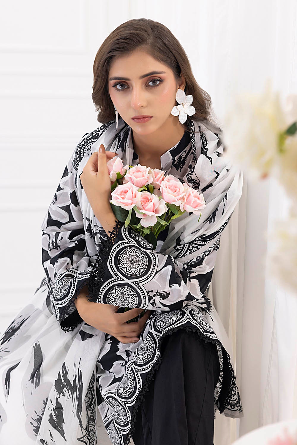 3 Piece Unstitched Printed Lawn Suit CLP-52050