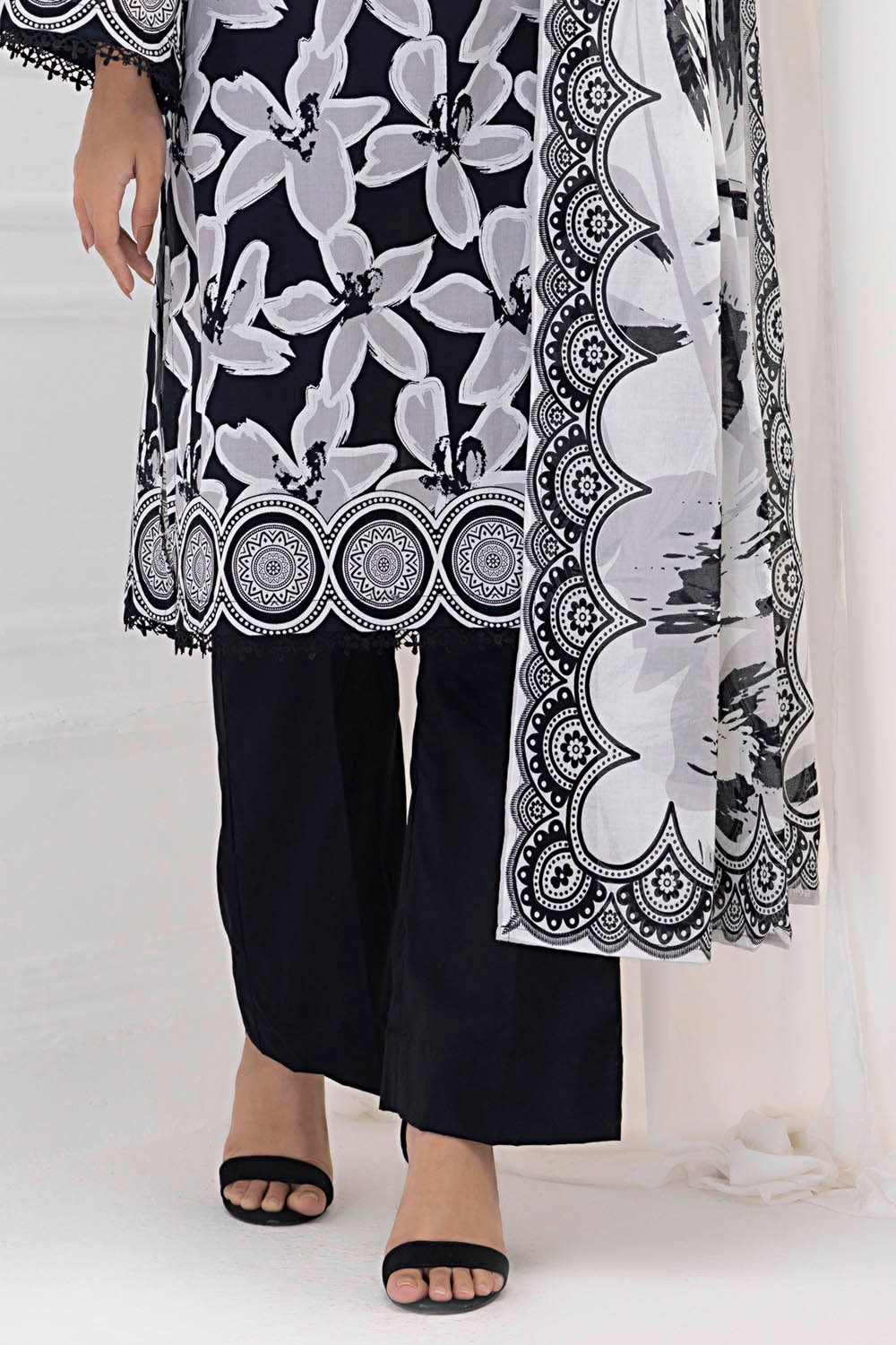 3 Piece Unstitched Printed Lawn Suit CLP-52050