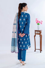 3 Piece Unstitched Printed Lawn Suit CLP-52051