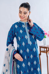 3 Piece Unstitched Printed Lawn Suit CLP-52051