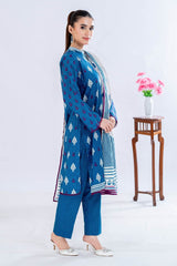 3 Piece Unstitched Printed Lawn Suit CLP-52051