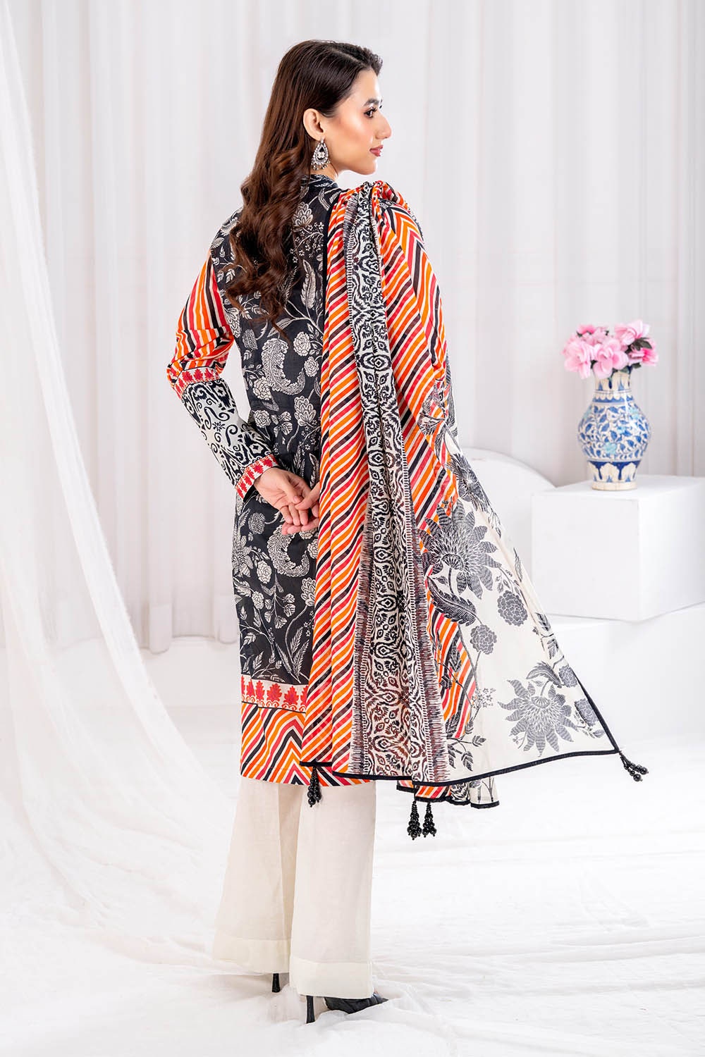 3 Piece Unstitched Printed Lawn Suit CLP-52061