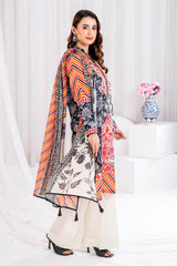 3 Piece Unstitched Printed Lawn Suit CLP-52061