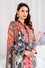 3 Piece Unstitched Printed Lawn Suit CLP-52061