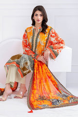 3 Piece Unstitched Printed Lawn Suit CLP-52064