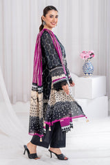3 Piece Unstitched Printed Lawn Suit CLP-52065