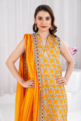 3 Piece Unstitched Printed Lawn Suit CLP-52070