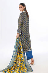 3 Piece Unstitched Printed Lawn Suit CLP-52071