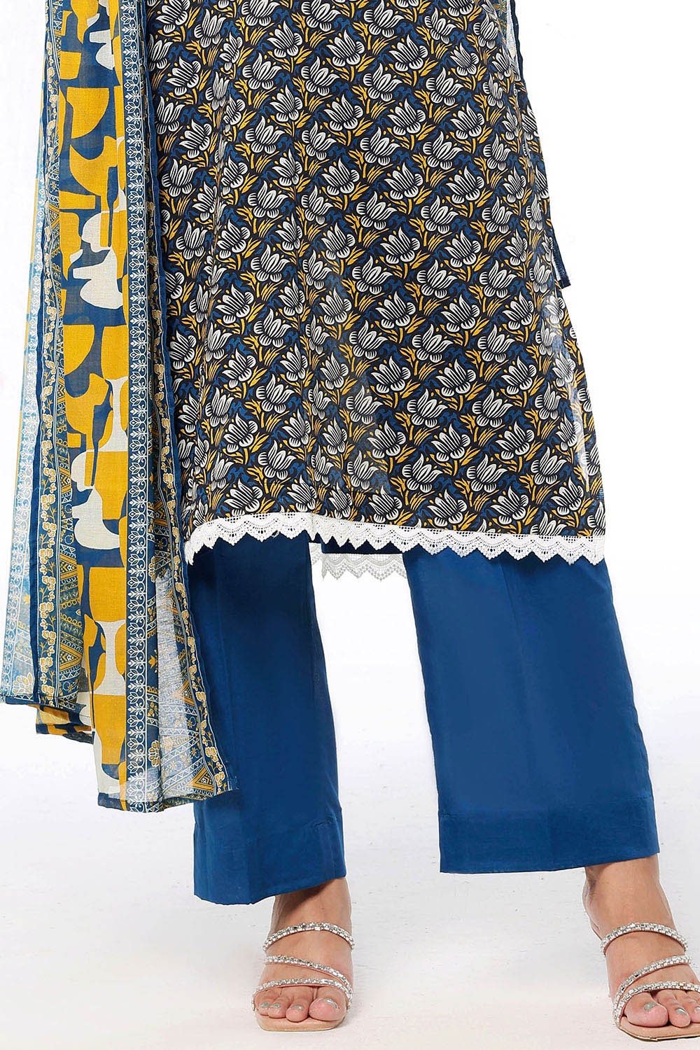 3 Piece Unstitched Printed Lawn Suit CLP-52071