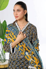 3 Piece Unstitched Printed Lawn Suit CLP-52071