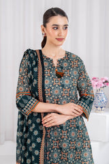 3 Piece Unstitched Printed Lawn Suit CLP-52072