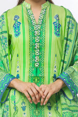 3 Piece Unstitched Printed Lawn Suit CLP-52075