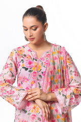 3 Piece Unstitched Printed Lawn Suit CLP-52083