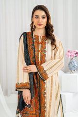 3 Piece Unstitched Printed Lawn Suit CLP-52084