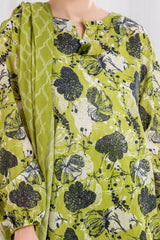 3 Piece Unstitched Printed Lawn Suit CLP-52089
