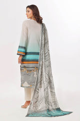 3 Piece Unstitched Printed Lawn Suit CLP-52095