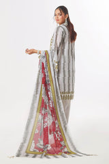 3 Piece Unstitched Printed Lawn Suit CLP-52097